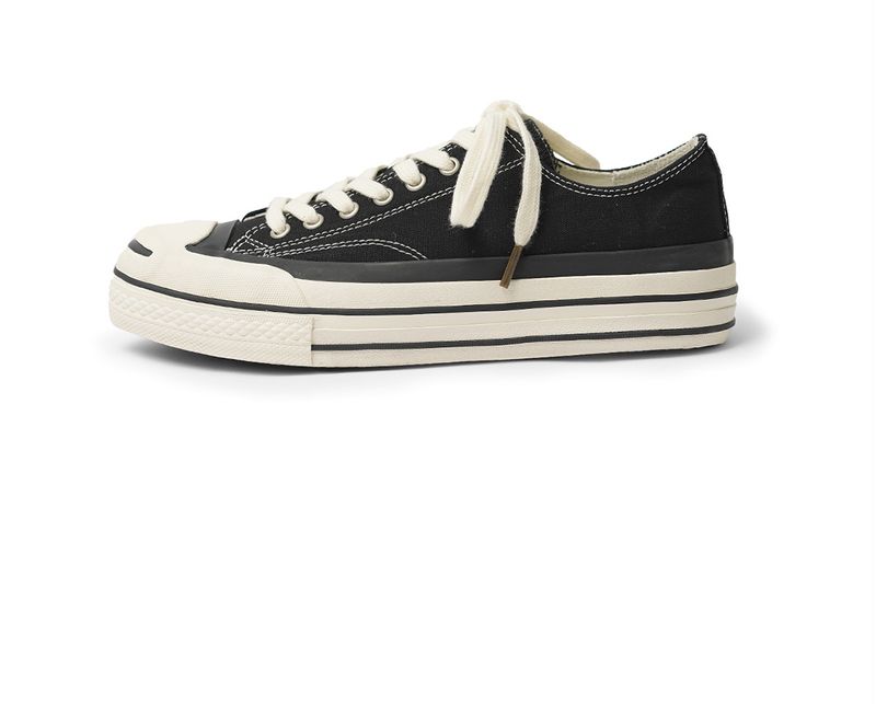 2024 novos sapatos brancos masculinos e femininos com sola grossa e respirável, lona com aumento de altura e cano baixo, da moda, japoneses e_voghion.com