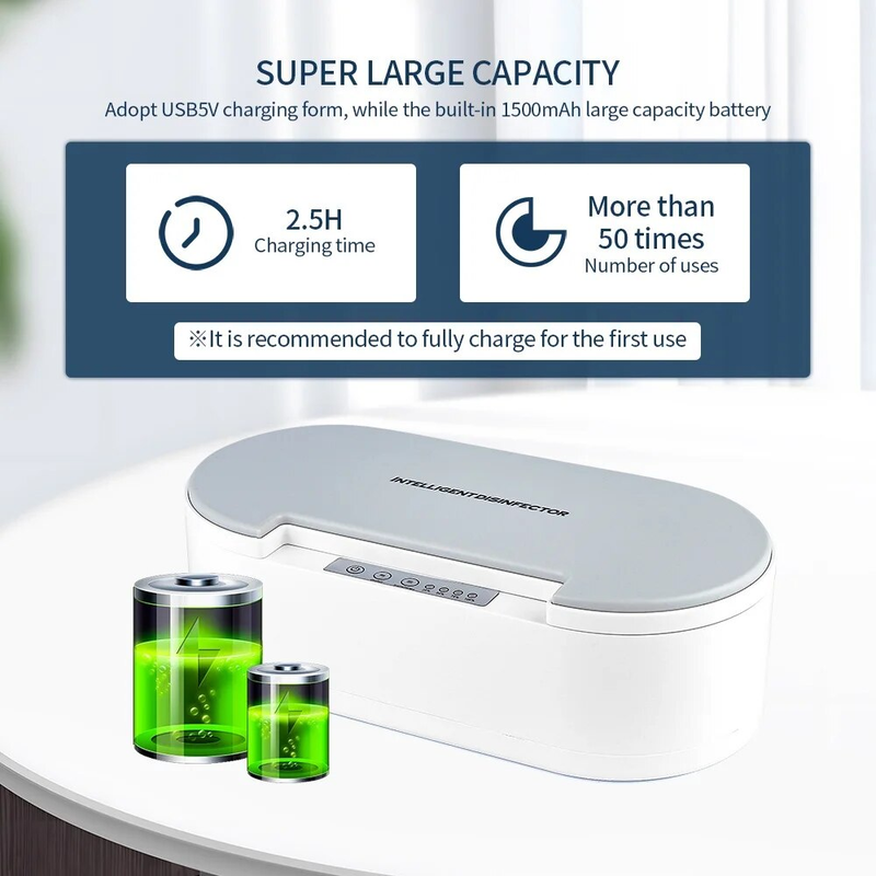 Sterilizzatore multifunzione Aromaterapia Luce UV Disinfezione Scatola Aromaterapia Deodorare Sterilizzatore per gioielli Occhiali Telefono_voghion.com