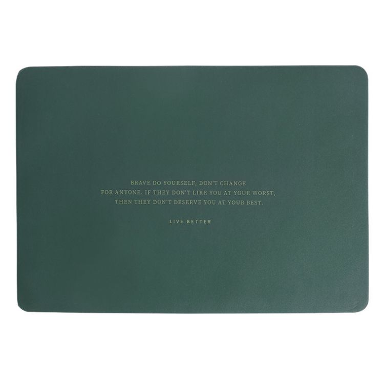 Mouse pad de couro minimalista estilo nórdico criativo de qualidade imbatível para Instagram_voghion.com