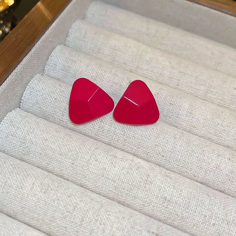 Orecchini a forma di cuore con perla d'amore, piccoli e unici, stile estivo rinfrescante, per ragazze, da donna_voghion.com