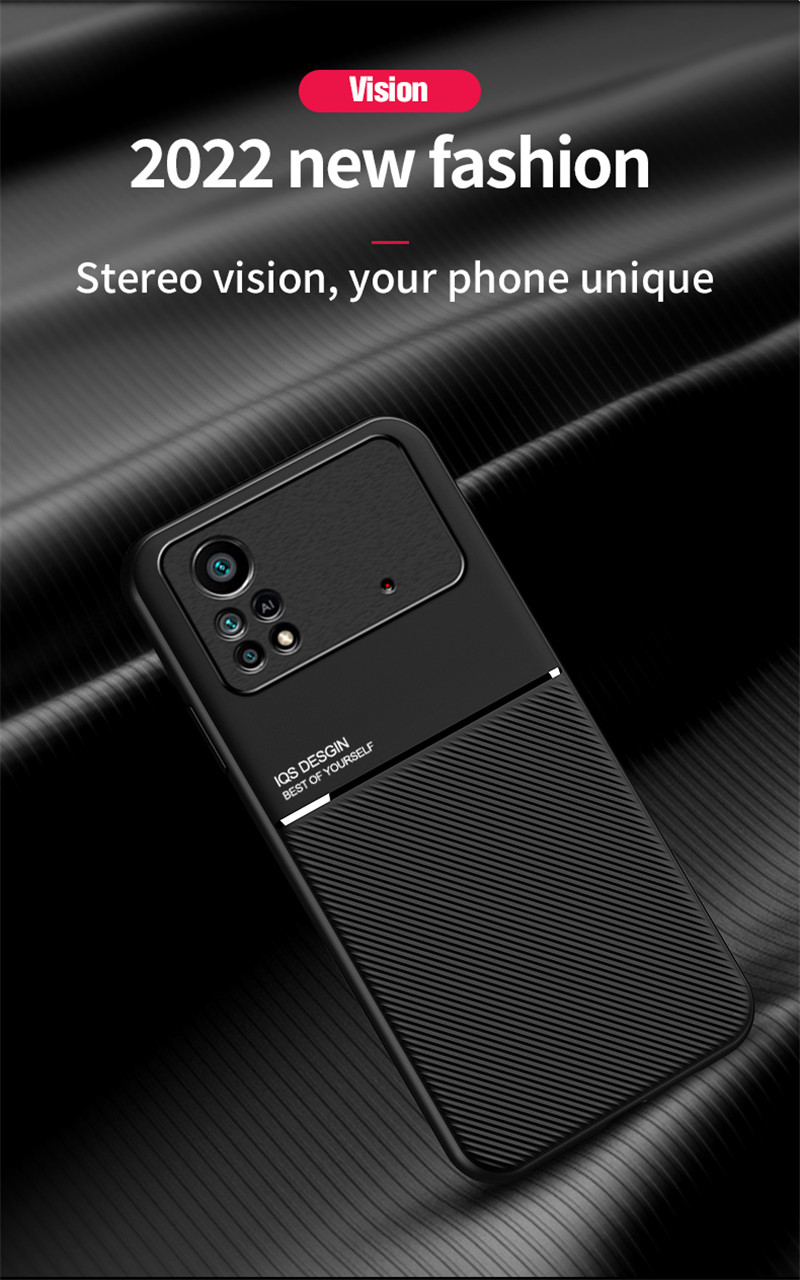 Tocco della pelle DELL'UNITÀ di elaborazione Della Copertura del Cuoio per Xiaomi Mi Poco X4 Pro X3 GT M4 Pro M3 F3 Redmi 10 10C 9 9A 9C 9T 8 Caso di Lusso Duro Posteriore_voghion.com