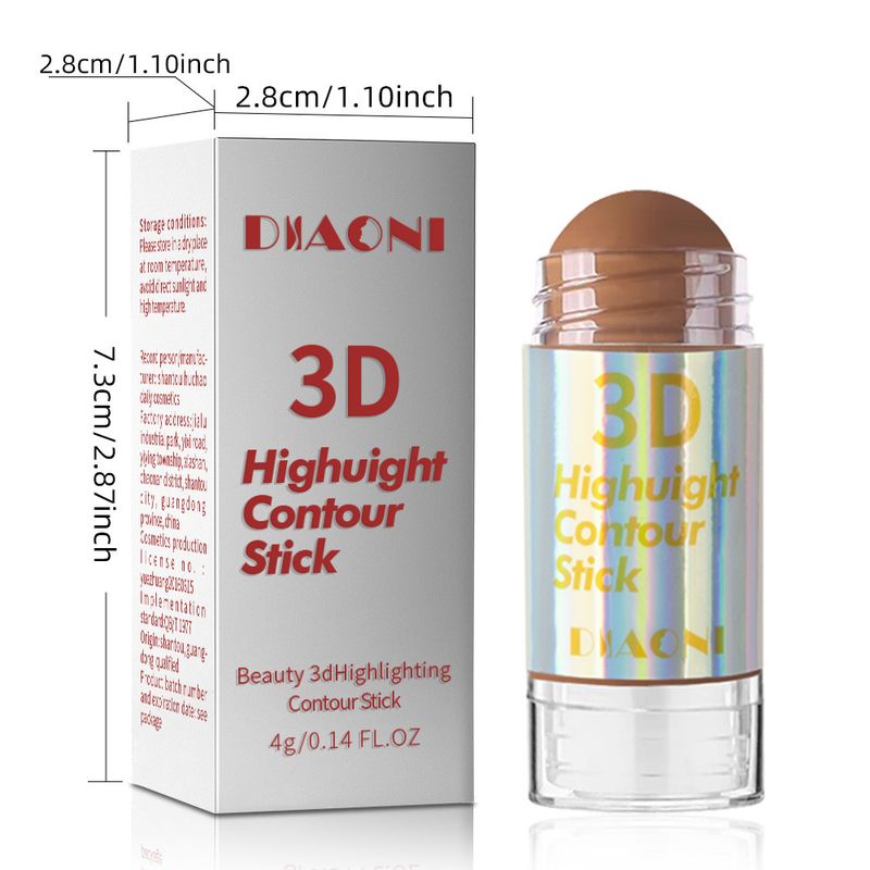 DIAONI Cream Blush Stick – Feuchtigkeitsspendende und verblendbare Wangenfarbe – Tragbares Twist-Up-Design_voghion.com