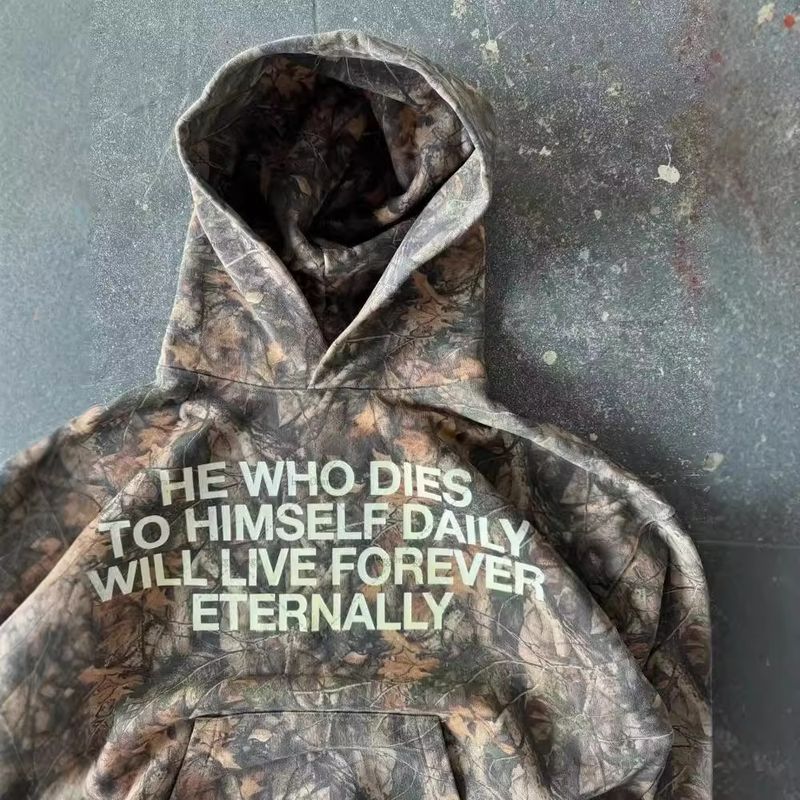 Kapuzenpullover mit Buchstabenprint 2024 – Lässig und locker – Neues, beliebtes Top_voghion.com