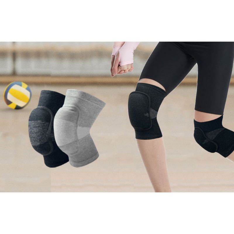 for Women, Professional Volleyball Knee Protector, Thickened Anti Collision Roller Skating Dance Protector_voghion.com