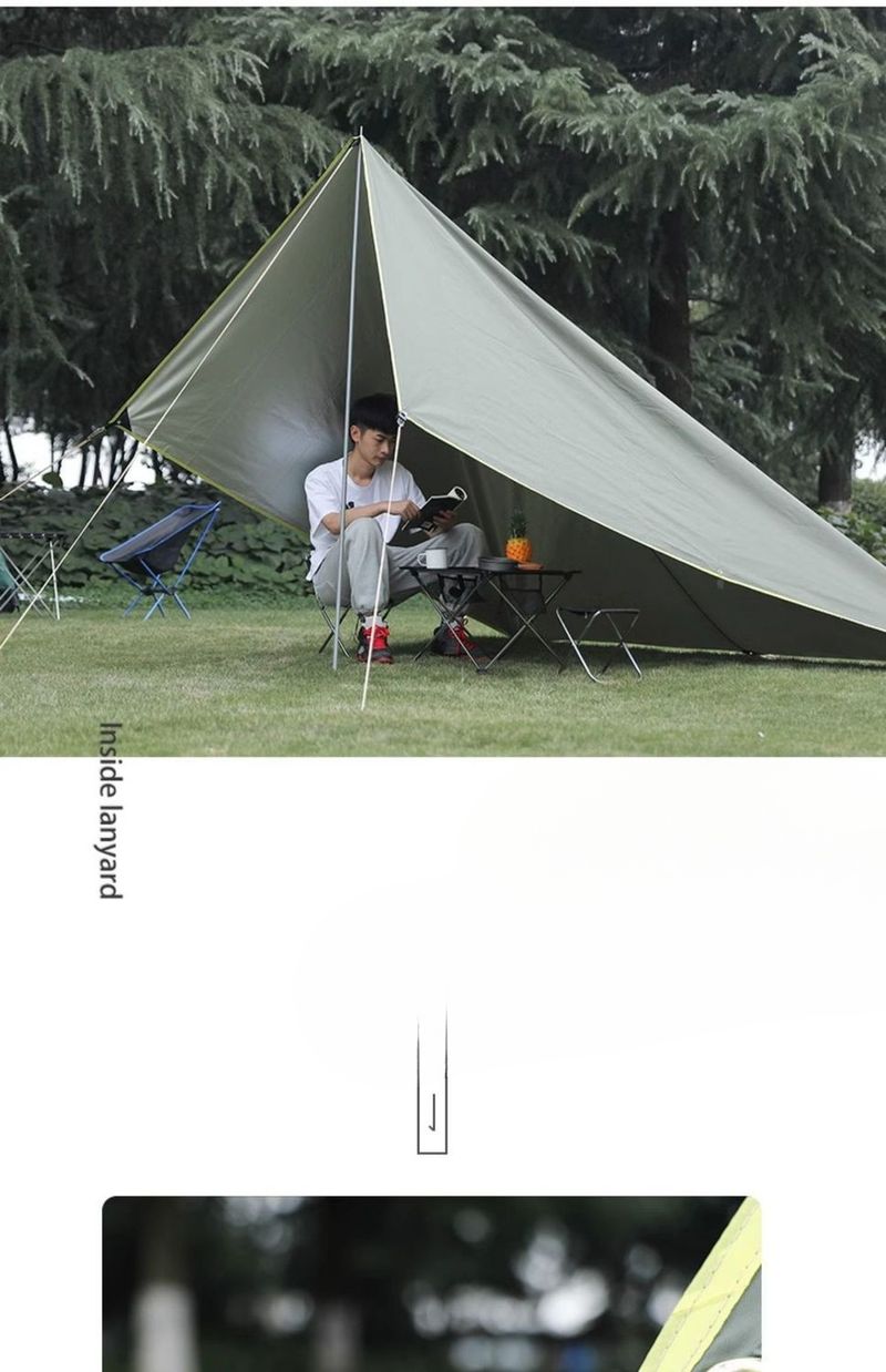 Tente Points de traction fixes Camping Plastique Coupe-vent Corde Boucle Hippo Crochet Clip Multifonctionnel Extérieur Auvent_voghion.com