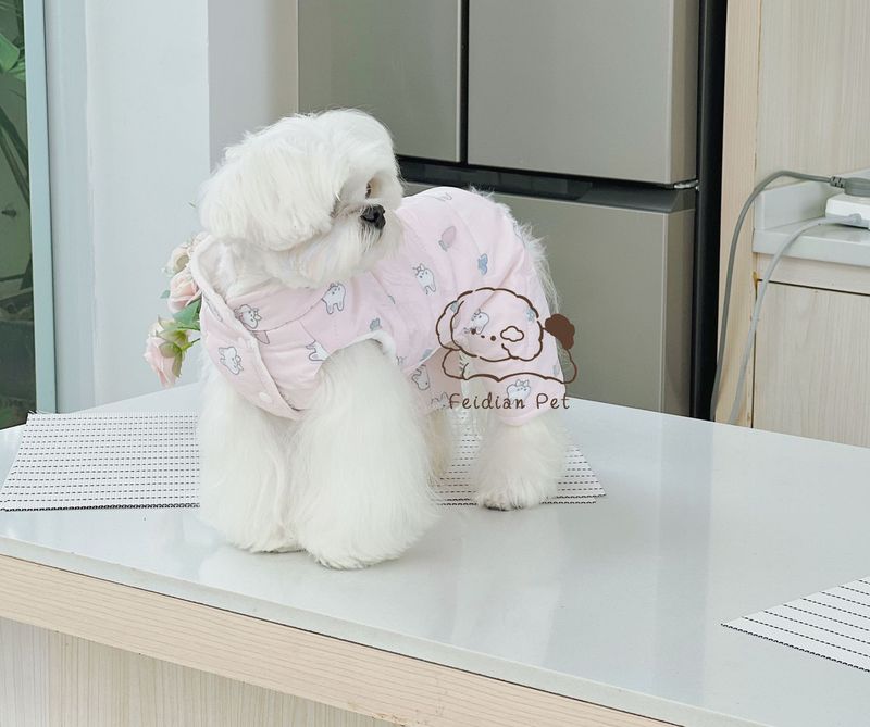 Pantaloni a quattro zampe con stampa di piccoli animali, impermeabili, a doppio strato, per autunno e inverno, carini, morbidi, foderati in pile, comodi e caldi_voghion.com