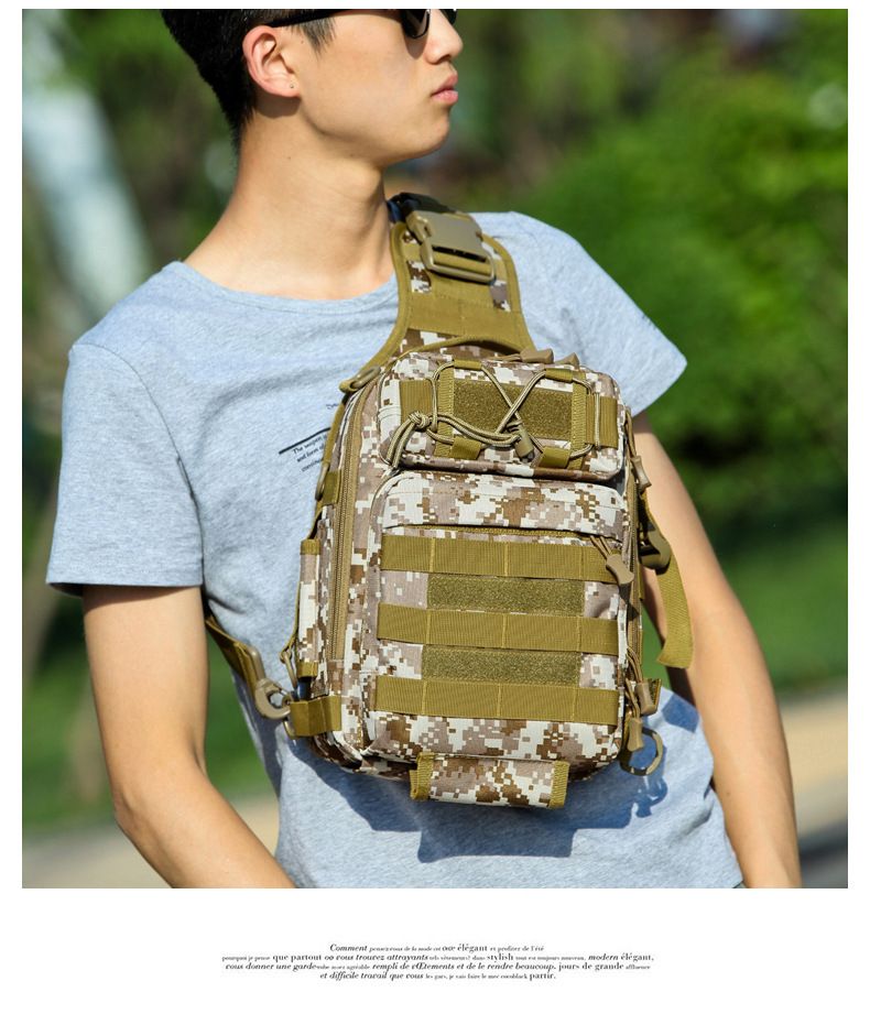 Luya Bag 2018 Nou Rucsac Tactic Camuflaj Geantă de Exterior pentru Bărbați Geantă de Piept Multifuncțională Umăr Crossbody Geantă cu Trei Scopuri_voghion.com