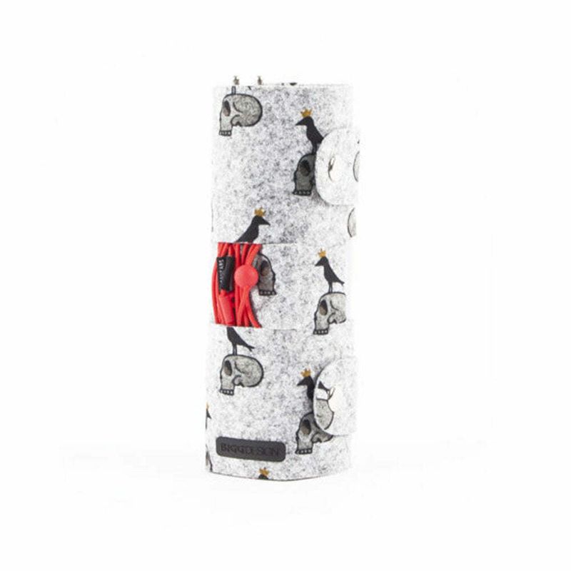 BiggDesign King Raven Felt Mobile Organizer_voghion.com