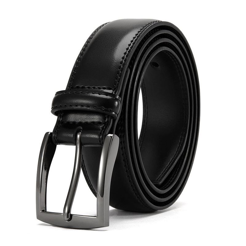 Wenzhou Men Genuine Leather Casual Pin Buckle Men's Simple Versatile Cowhide Belt_voghion.com