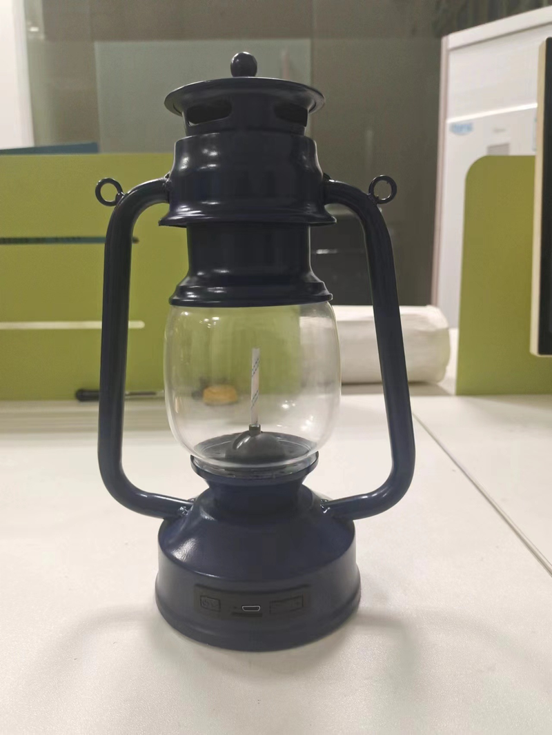 Vintage Kerosene lamp wireless bluetooth speaker outdoor camping tent card horse lamp handheld dimming bluetooth audio_voghion.com