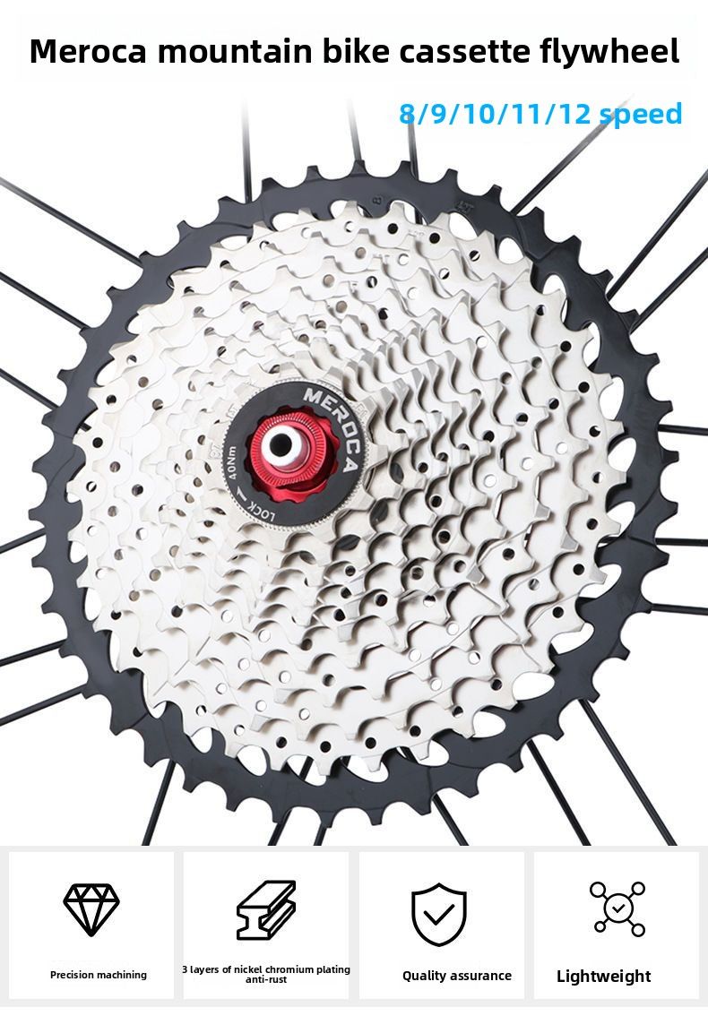 Mountainbike 9/10 Geschwindigkeit 36T/40T/42T/46T/50T/52T Kassette Freilauf Fahrrad Zubehör_voghion.com