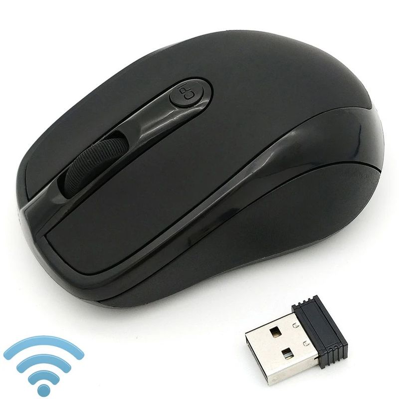 USB Wireless Mouse 2000DPI Adjustable Receiver Optical Compu_voghion.com