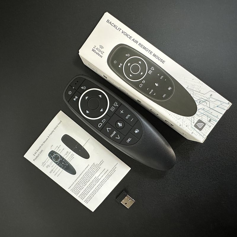 G10S Voice Flying Multi Versão Air Mouse Infravermelho Aprendizagem TV Box Controle Remoto com Giroscópio_voghion.com