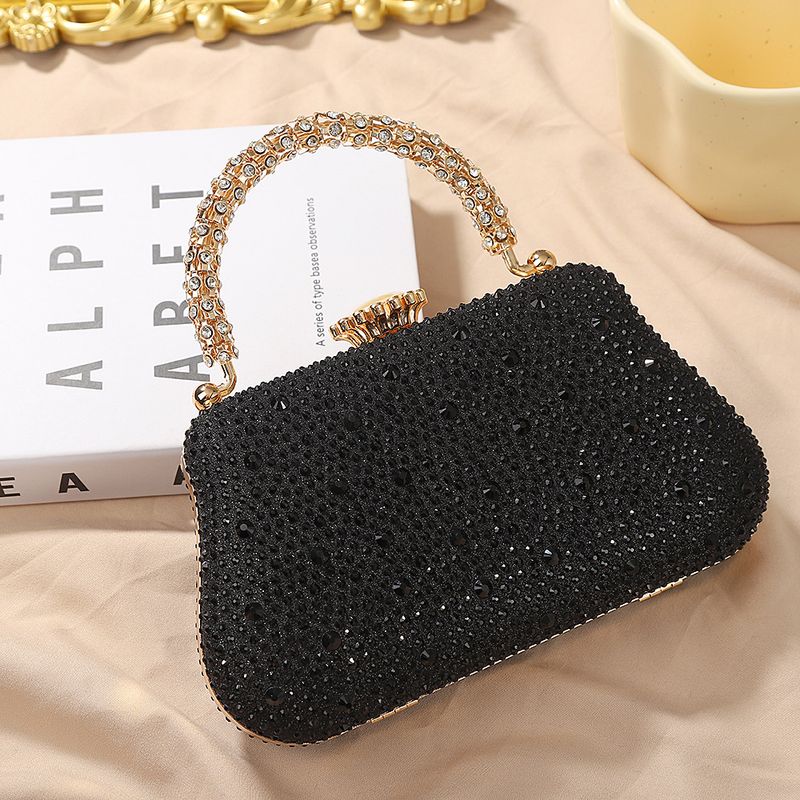 mit Strasssteinen für Hochzeiten, Crystal Full Rhinestone Damen Schulter- und Clutch Abendtasche_voghion.com