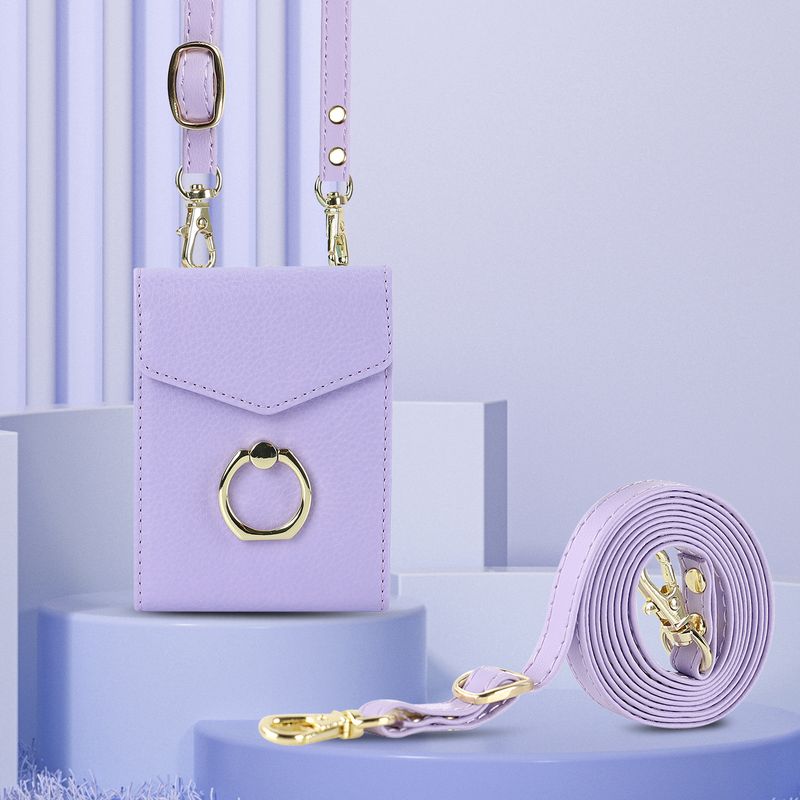 Z Flip6 Folding Crossbody Mobile Phone Case Card for Samsung Flip4 Creative Multifunctional Mobile Phone Protective Case_voghion.com