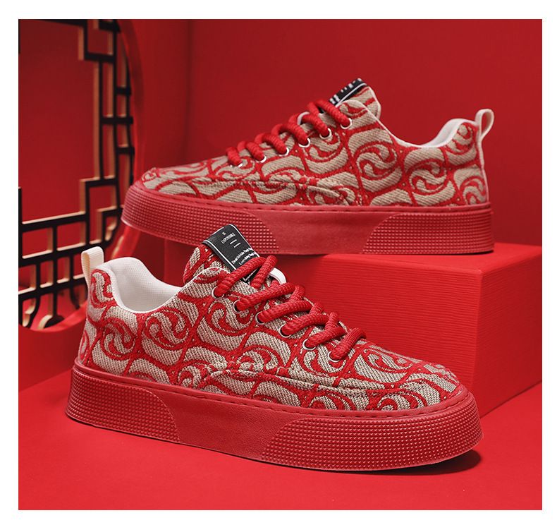 2024 stora män casual Modetrend China-Chic andas bekväm board Enkla studentskor_voghion.com