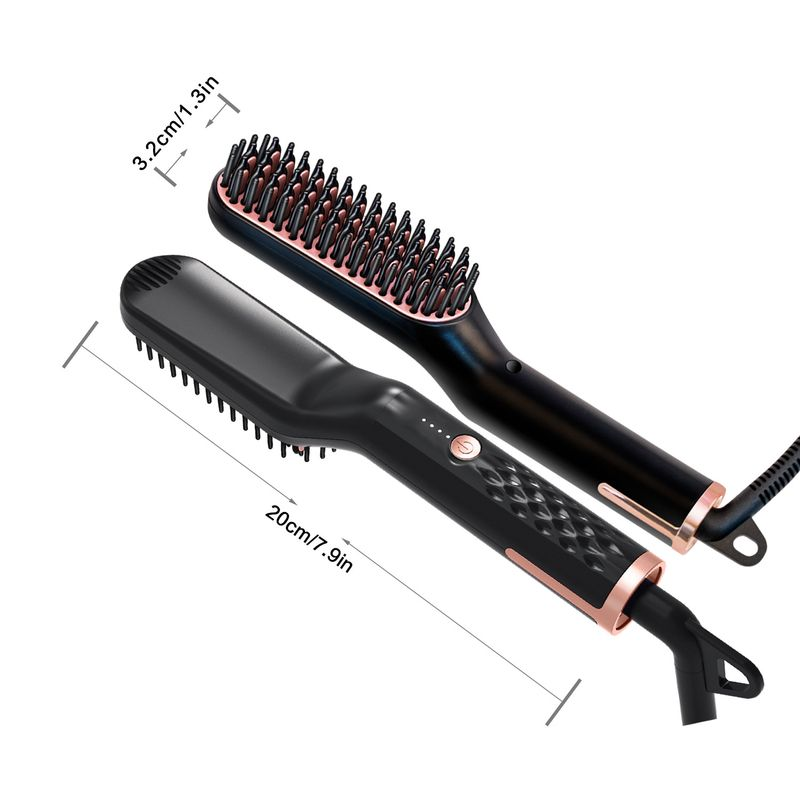 New Comb Clipper, Multi functional Straight and Dual Use Tool, Curling Stick, Hair straightener_voghion.com