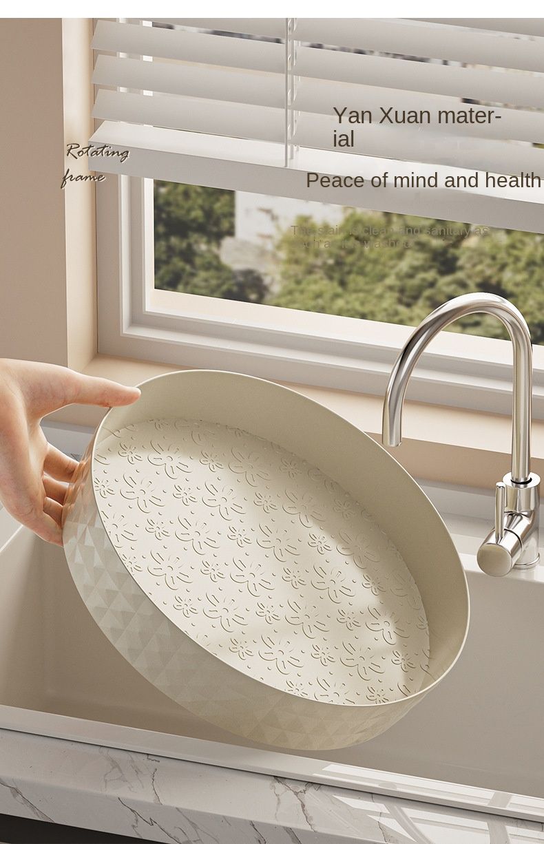 360 Grad drehbares Gewürzregal, multifunktionaler Plattenspieler für Speisekammerschränke, für Kosmetika, Küchenzubehör, Organizer-Tablett_voghion.com