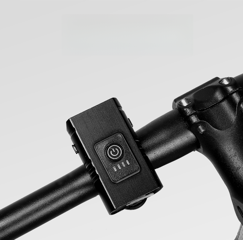 Set di accessori per bici da strada e mountain bike, con torcia frontale ad alta luminosità in lega di alluminio per bicicletta_voghion.com