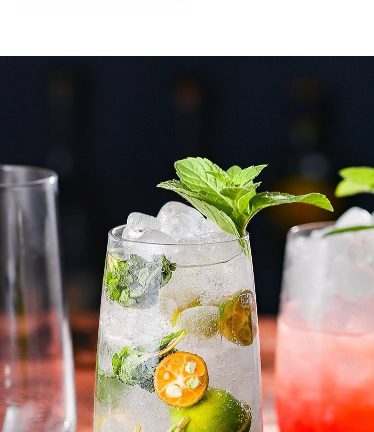 Mojito Cocktail Highball Longdrink Collins Saft Tasse Wein Mixglas_voghion.com