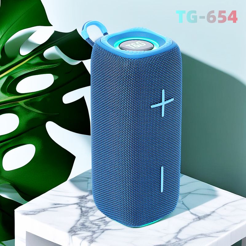 TG654 Uusi RGB-valoinen Bluetooth-pieni vedenpitävä subwoofer Ulkokäyttöön tarkoitettu langaton kotikäyttöön tarkoitettu minikaiutin_voghion.com