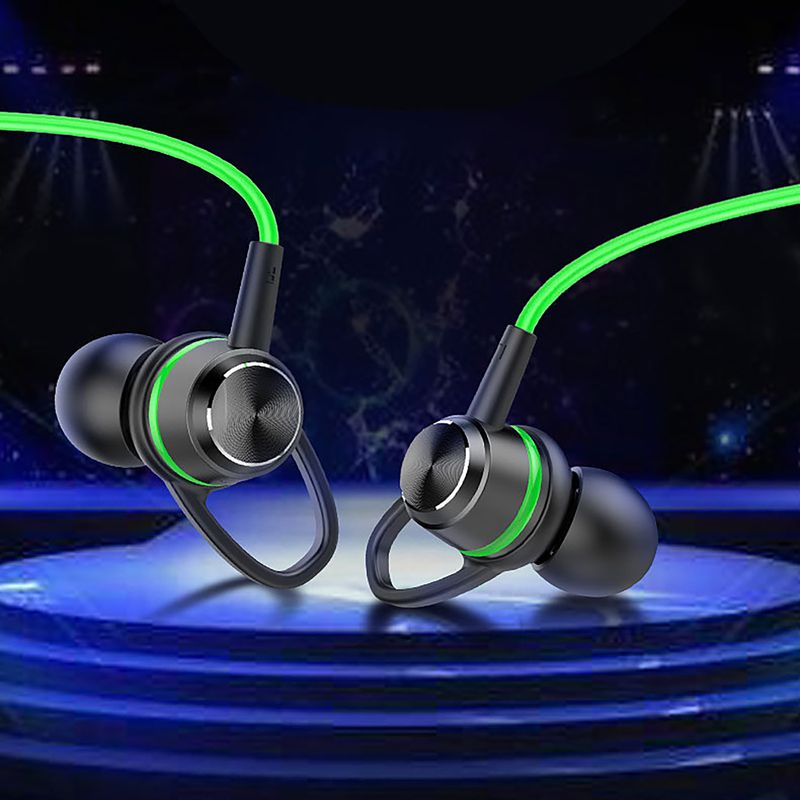 G26 Wired Earphone High Fidelity Noise Cancelling Lightweight 3.5mm Stereo Sports In-ear Gaming Earbud for Calling_voghion.com