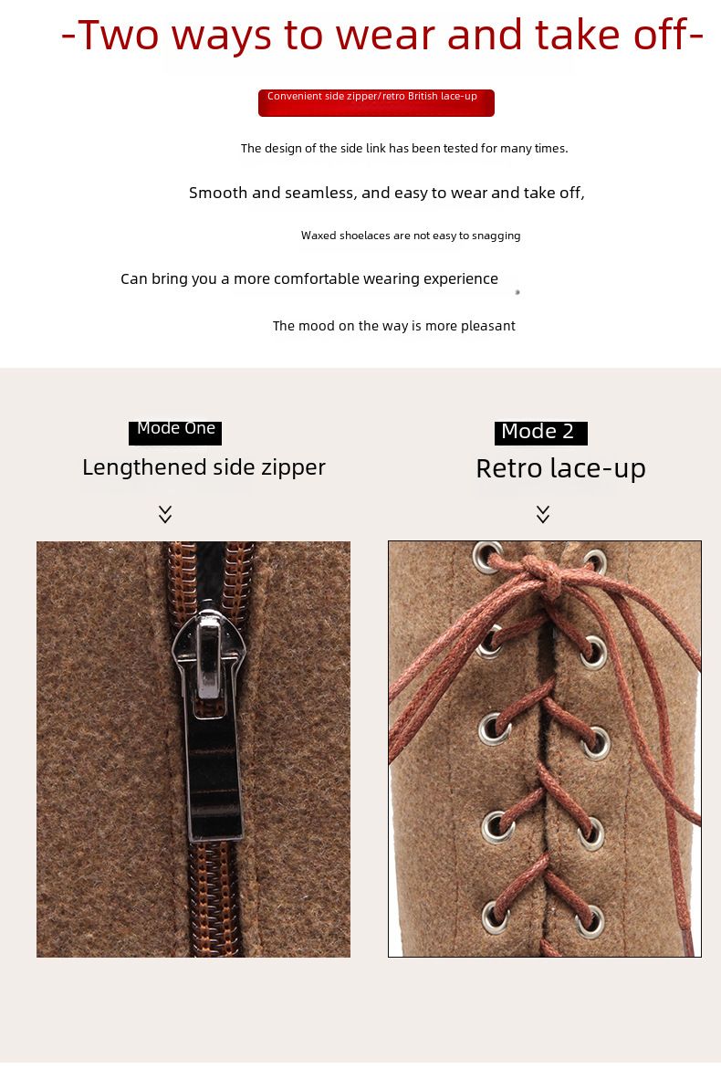 Martin Stiwwelen Dammestiwwelen Hierscht a Wanter nei Dammestiwwelen Europäesch an Amerikanesch Stiwwelen mat décke Fersen, héije Stiwwelen, Plus Size Dammeschong 40-48 Eendeel_voghion.com