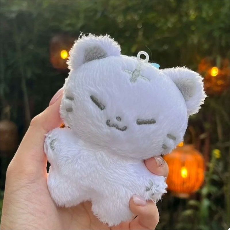 Hoshis Tiger Plush Seventeen Toy With Pp Cotton Filling White 51in47in_voghion.com
