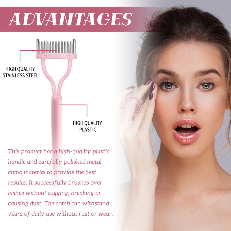 Filtre à cils, beau peigne séparateur, sépare les touffes de cils, adhère, recourbe et embellit les cils multifonctions_voghion.com