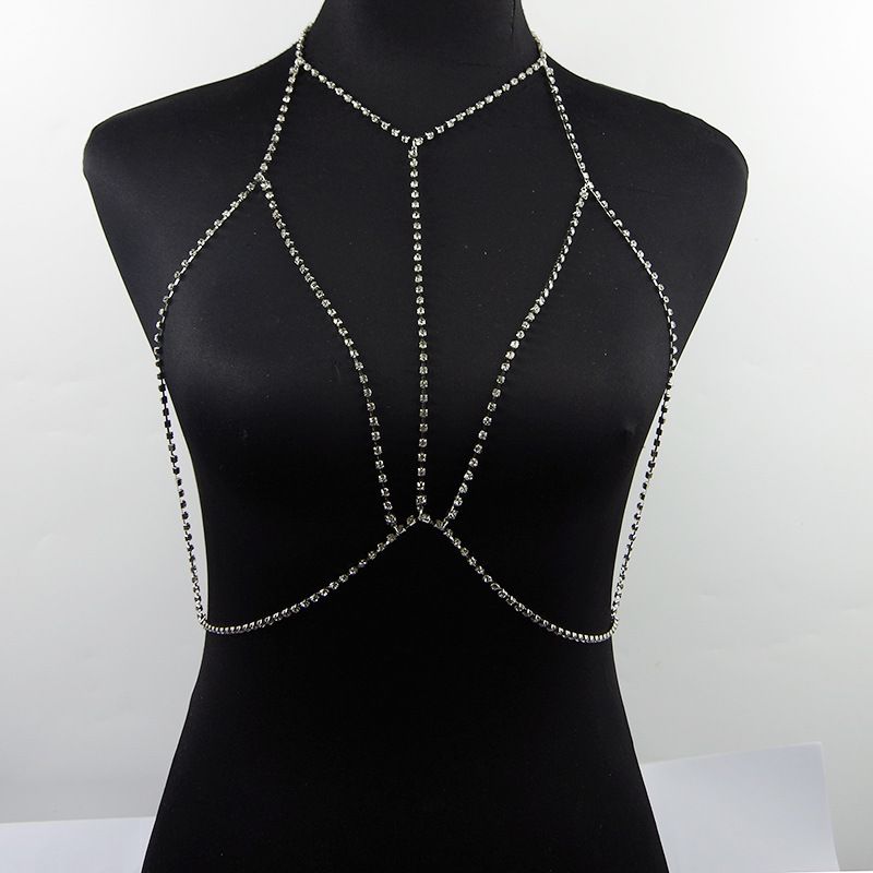 Schmuck Sexy Strand Bikini Halskette Klaue Körper personalisierte Mode Brust Kette_voghion.com