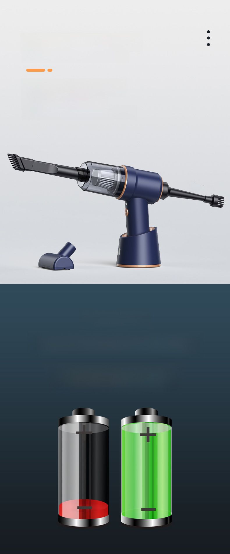 Kärcher WV6 Premium – Wireless High-Power Car Vacuum With Blowing Function Vacuum Cleaner_voghion.com