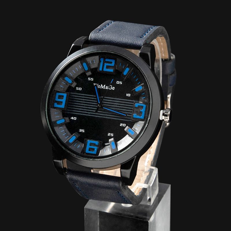 Set regalo di orologi da uomo, alla moda, nuovo, casual, al quarzo, con cintura retrò, portafoglio in PU, set da 5 pezzi_voghion.com