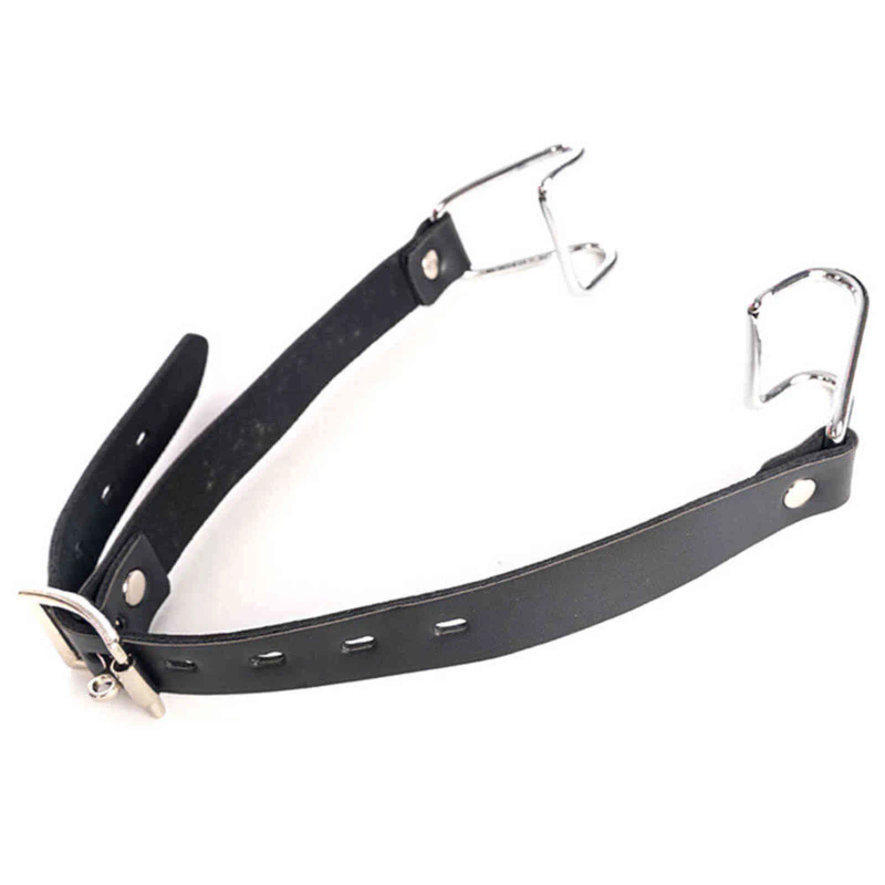 NXY Spielzeug für Erwachsene Harness Gag Spreader Bdsm Open Mouth Gags Metal Claw Hook Force Für Frauen Paare Slave Bondage_voghion.com