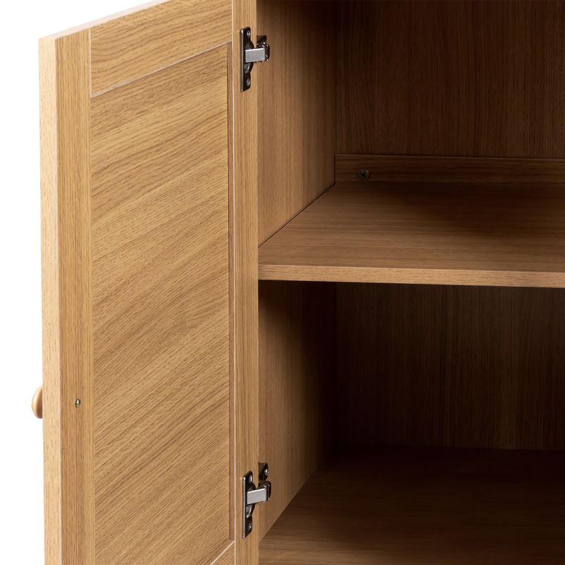 Holzseitenschrank 120 cm con 4 lame e 1 lama_voghion.com