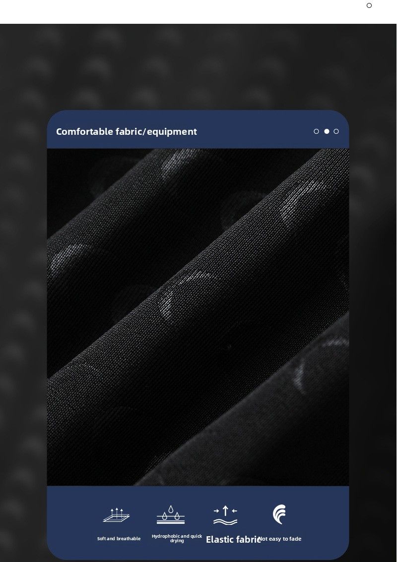 Men's Shark Skin Polyester Swimwear Swim Trunks Five-Point Shorts Quick-Dry Anti-Embarrassment Loose Fit Plus_voghion.com