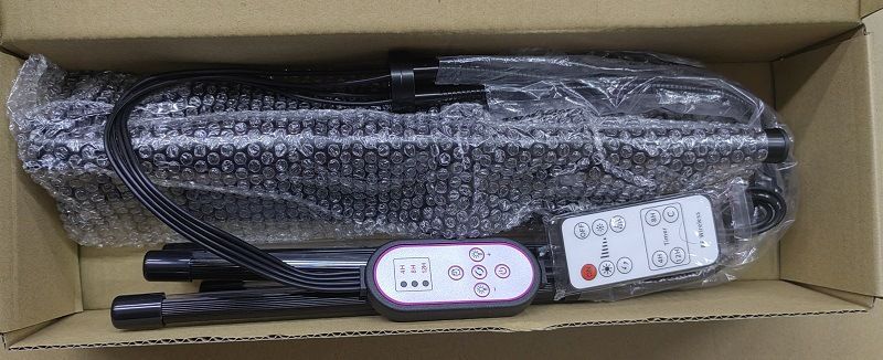 LED Reverse Folding Bracket Plant Full Spectrum Timing Plant Growth Lamp Aquarium Fish Tank Landscaping Seedling Fill Light_voghion.com