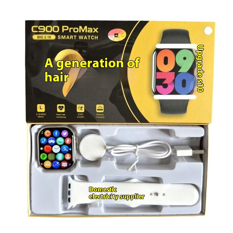 Huaqiangbei S9 2024 New Bluetooth Call NFC Offline Payment Business Men's Smart Watch_voghion.com