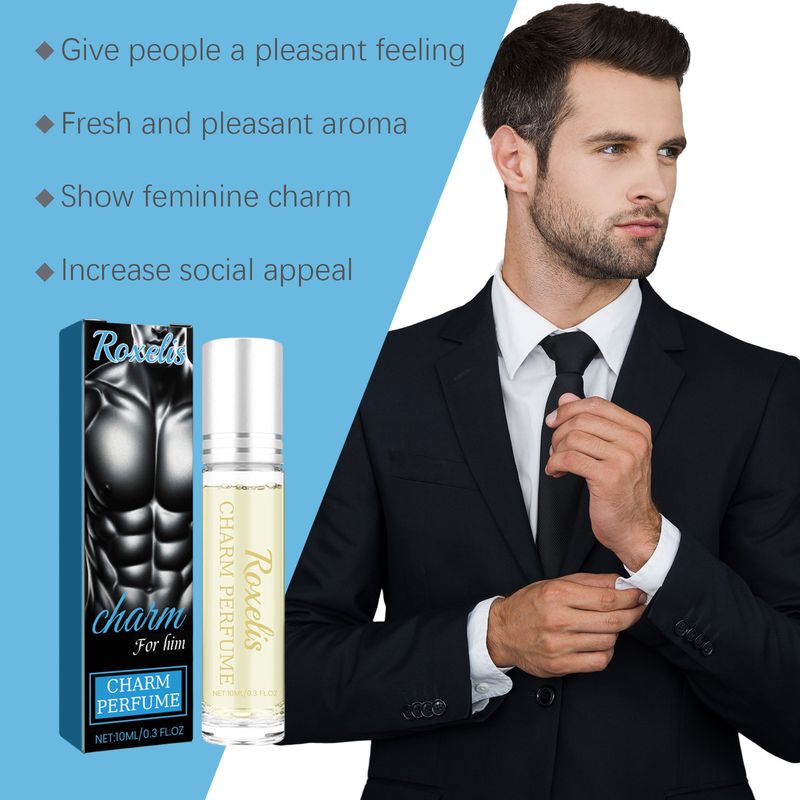 Charming Roll-On Perfume Men, Portable Light For Wrists, Neck, And Legs, Natural Fresh Niche Couple Date Fragrance_voghion.com