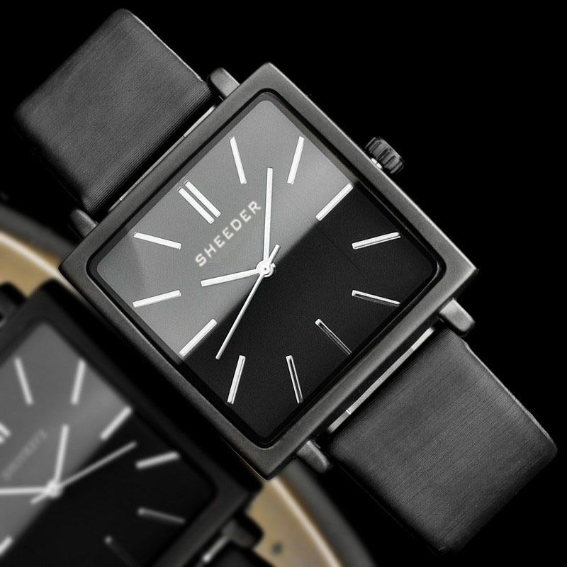 Fashion Women's Watch Square Women's Watch Retro Quartz Skin With Small Square Watch_voghion.com