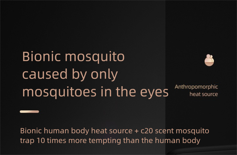USB Mosquito Killer Lamp, Household Electric Shock Mosquito Repellent, Portable Outdoor Mosquito Trap, Waist Design_voghion.com