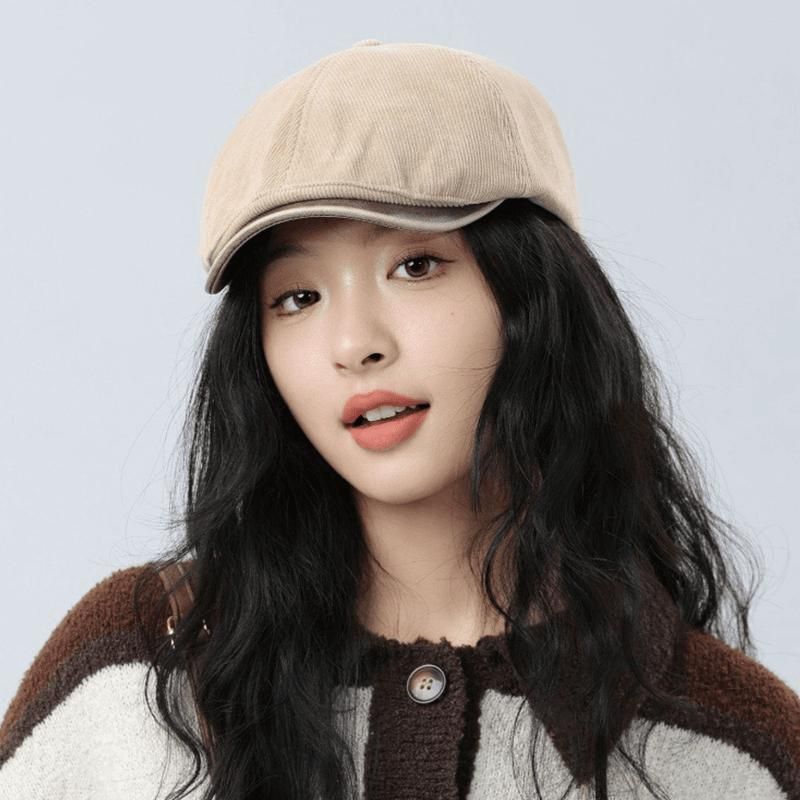 Damen Baskenmütze Winter Duckbill Hut 2025 Neuer Stil_voghion.com