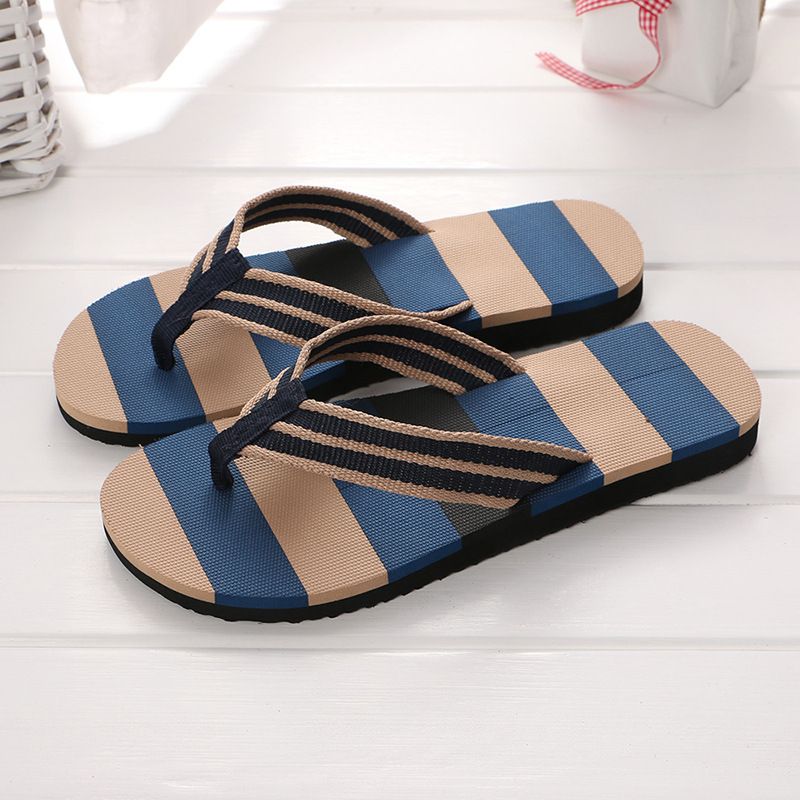 Pantofole casual da uomo a spina di pesce, sandali antiscivolo con suola morbida, versione estiva coreana 2019, di qualità imbattibile_voghion.com
