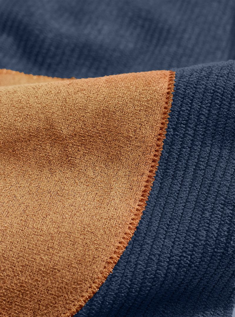 Cord-Poloshirt für Herren – Streetwear-Sweatshirt zum Knöpfen in Grau, Schwarz und mehr Herrenbekleidung_voghion.com