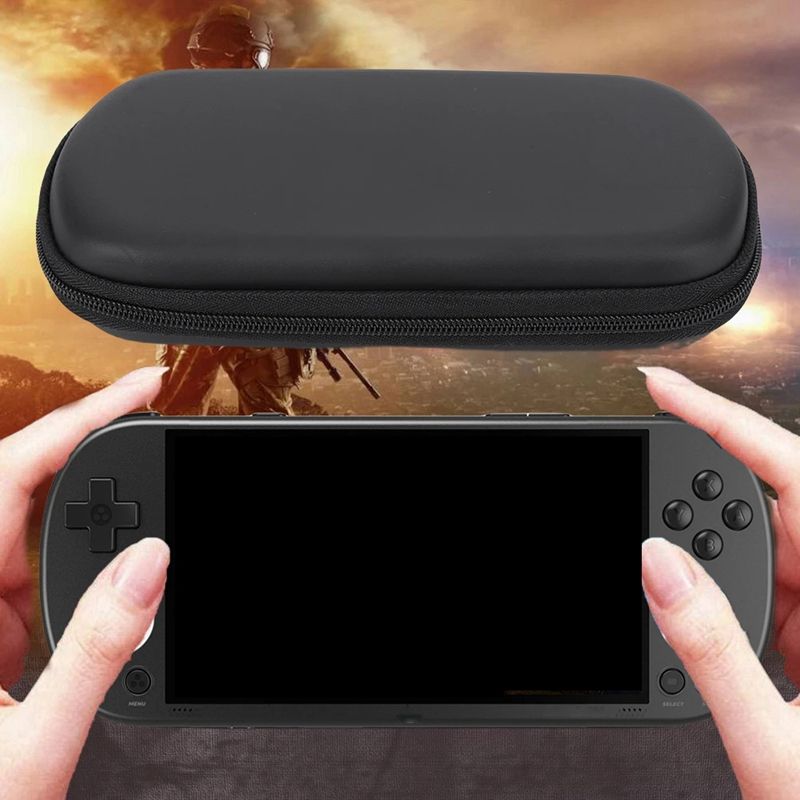 7-For Trimui Smart Pro Carrying Case Handheld Black Hard Travel Storage Video Game Console Portable Bag_voghion.com