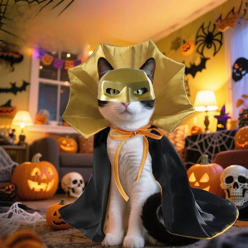 Vampire Costume For Cats And Dogs By PawParty Store_voghion.com