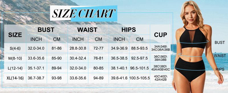 Costume da bagno da donna alla moda con spacco sul corpo, bikini versatile_voghion.com