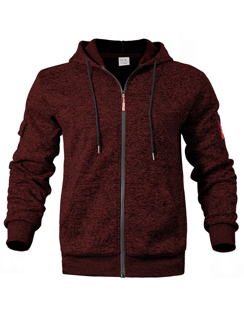 Completo da uomo con felpa con cappuccio e pantaloni jogger foderati in pile – Leggero e comodo (taglie dalla S alla XXXL)_voghion.com