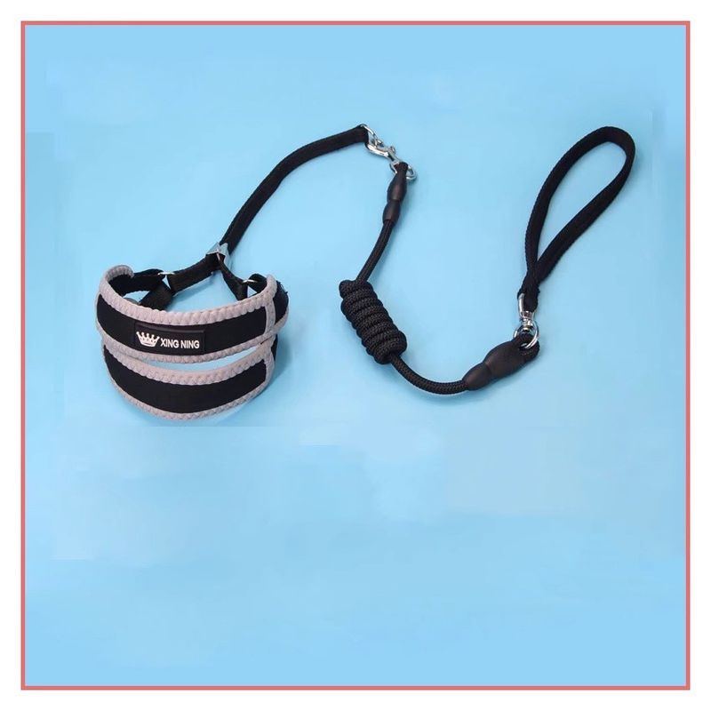 Anti-Escape Harness Explosion-Proof Pet Adjustable Outdoor Small And Medium Walking Leash Dog Chain_voghion.com