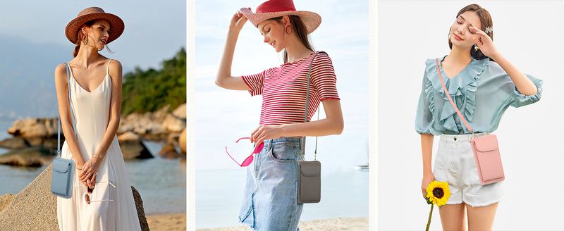 Borsa per cellulare Borsa a tracolla Borsa per cellulare a spalla singola da donna Mini borsa_voghion.com