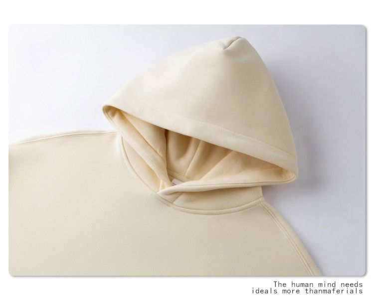 Oversized Herren-Hoodie mit Fleecefutter – 350 g/m² schwerer Streetwear-Pullover, überschnittene Schultern, gerippter Saum (S-2XL)_voghion.com